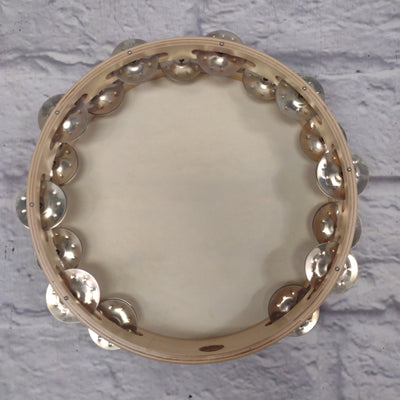 Unknown 10" Tambourine w/ Case
