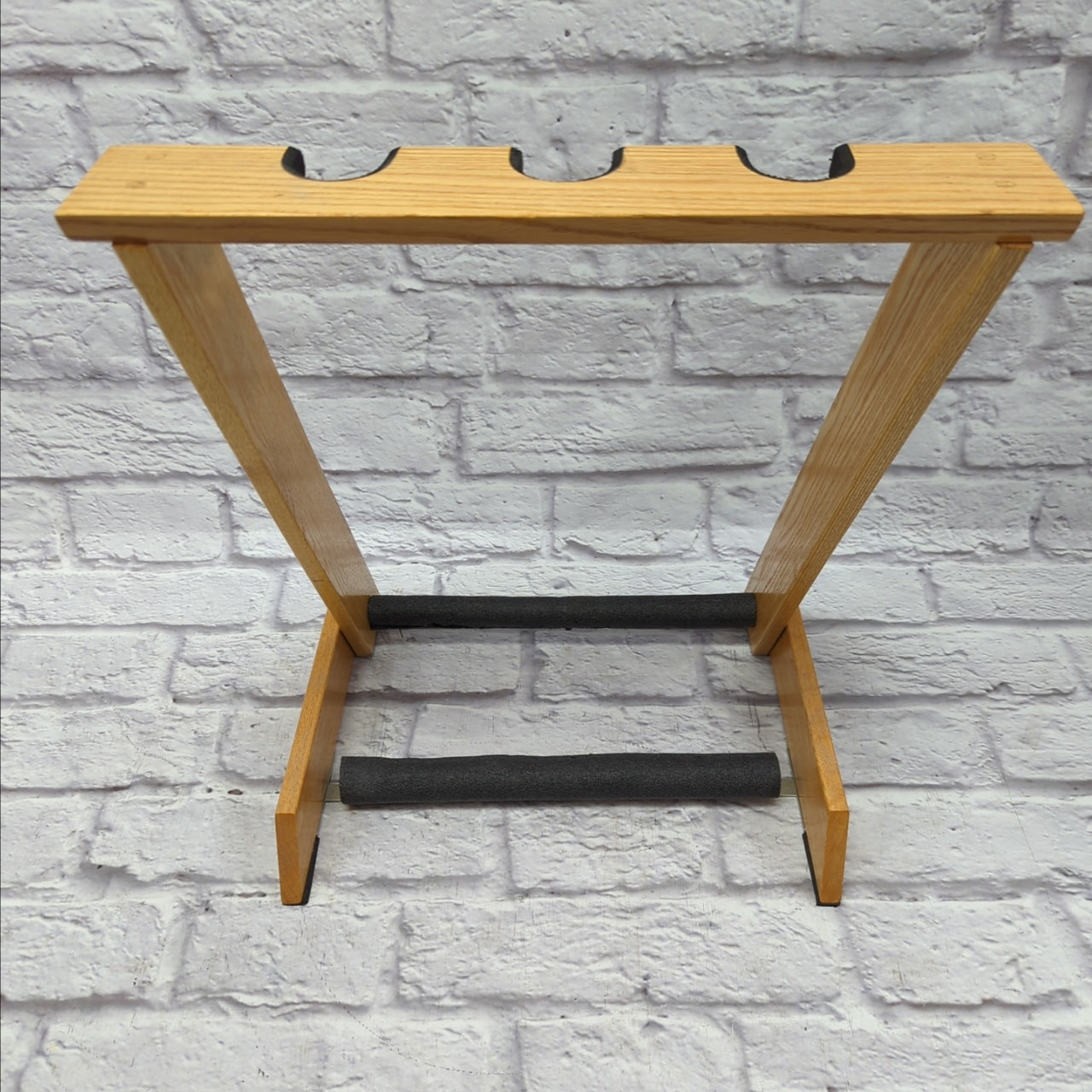 Wooden 3 Three Space Guitar Stand