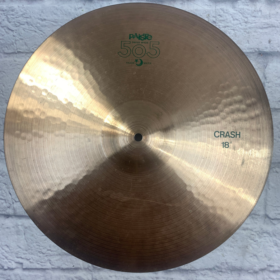 Paiste 18 505 Crash Cymbal