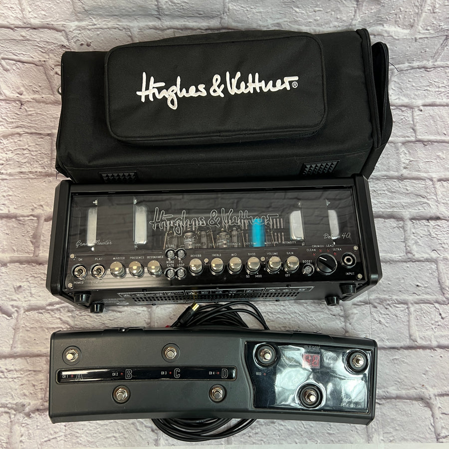 Hughes & Kettner GrandMeister Deluxe 40 Head w/ Footswitch