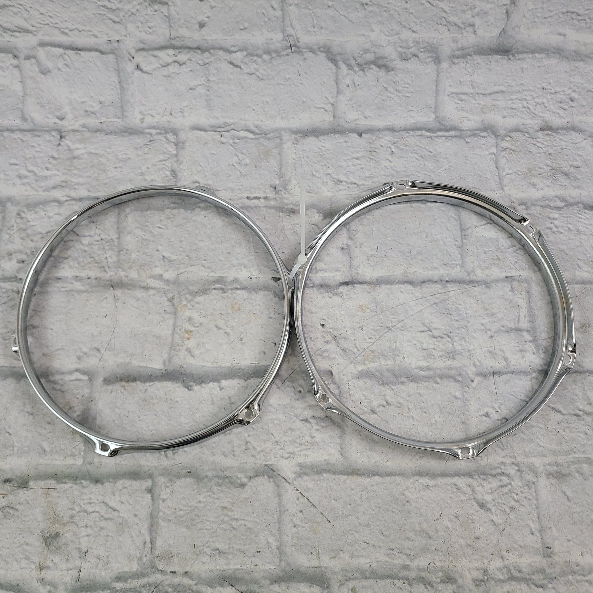 Drum Factory Direct 10" 6-Hole 2.3mm Triple-Flange Hoop (Pair)