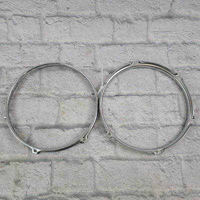 Drum Factory Direct 10" 6-Hole 2.3mm Triple-Flange Hoop (Pair)