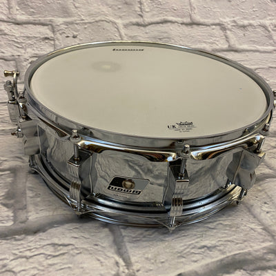 Ludwig 5x14 Chrome Steel LM300 Rocker Snare