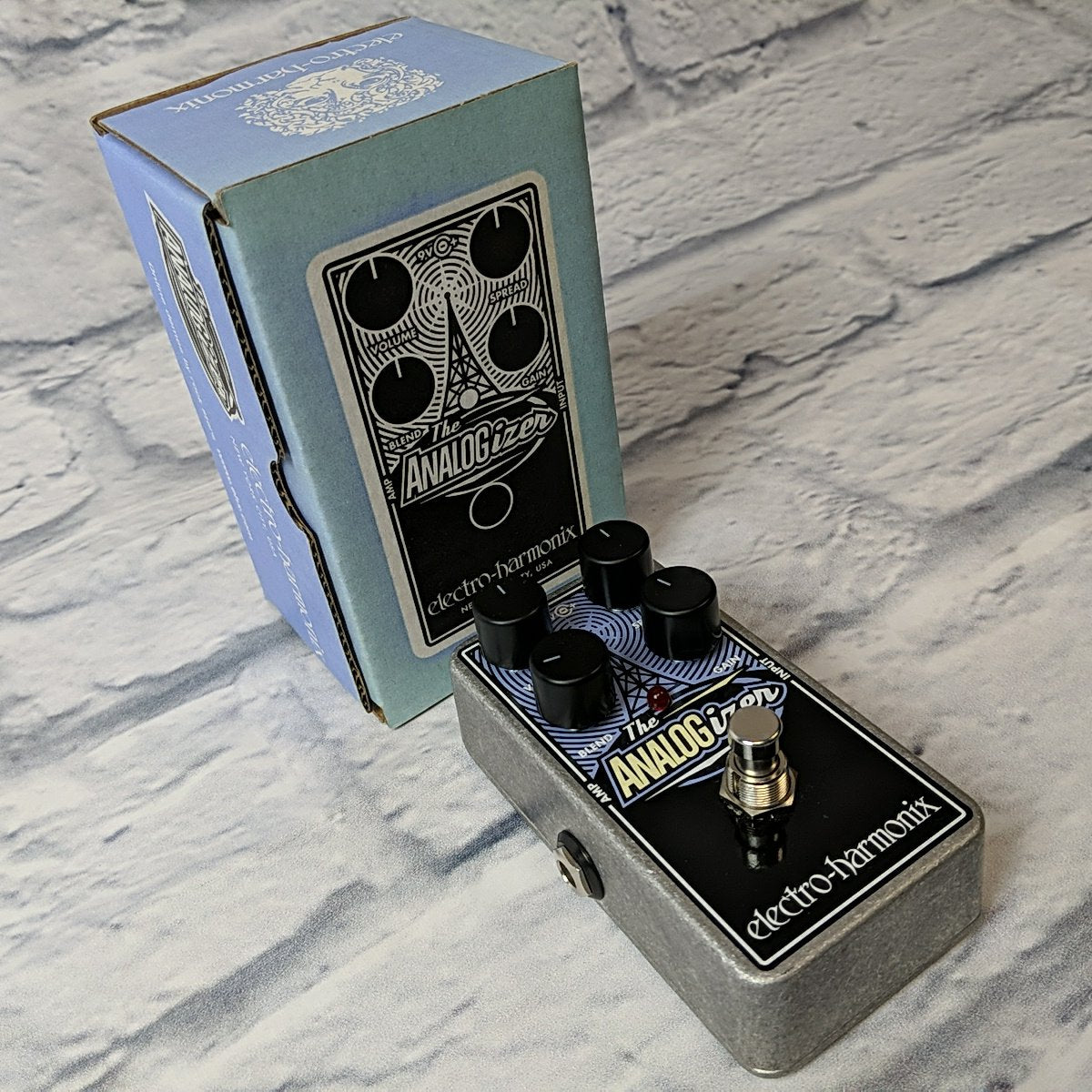 analogizer pedal Electro-Harmonix Analogizer Analog Boost / Saturation Pedal