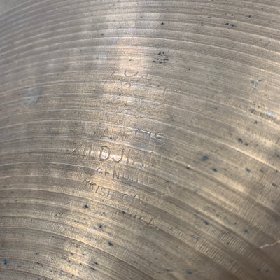 Zildjian 60s Top 70s Bottom Thin Stamp 14" Hi Hat Pair