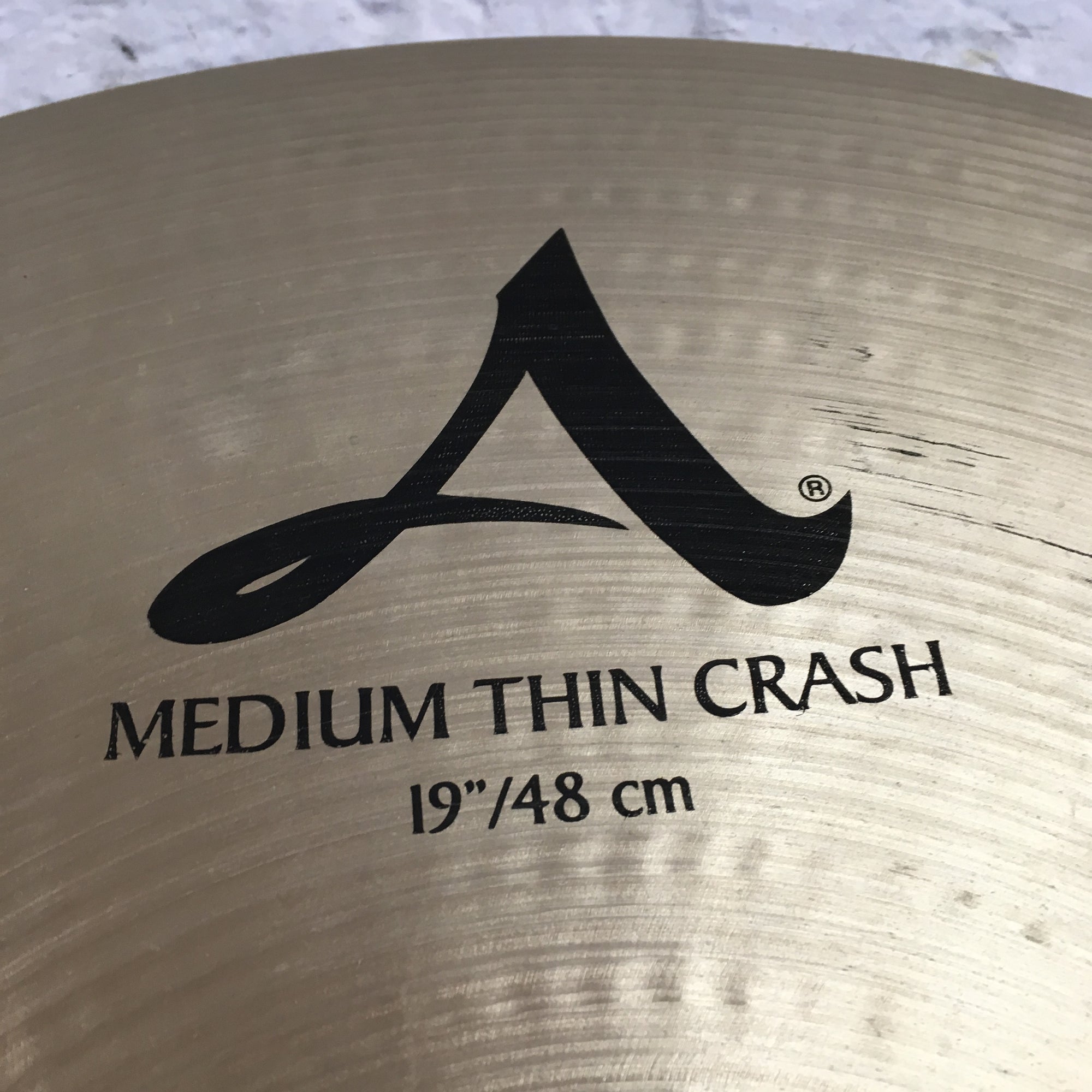 Zildjian 19 A Medium Thin Crash Cymbal