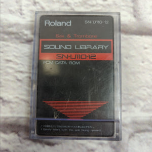 Roland SN-U110-12 Sax Trombone Data Card for U110 U20 U220 D70