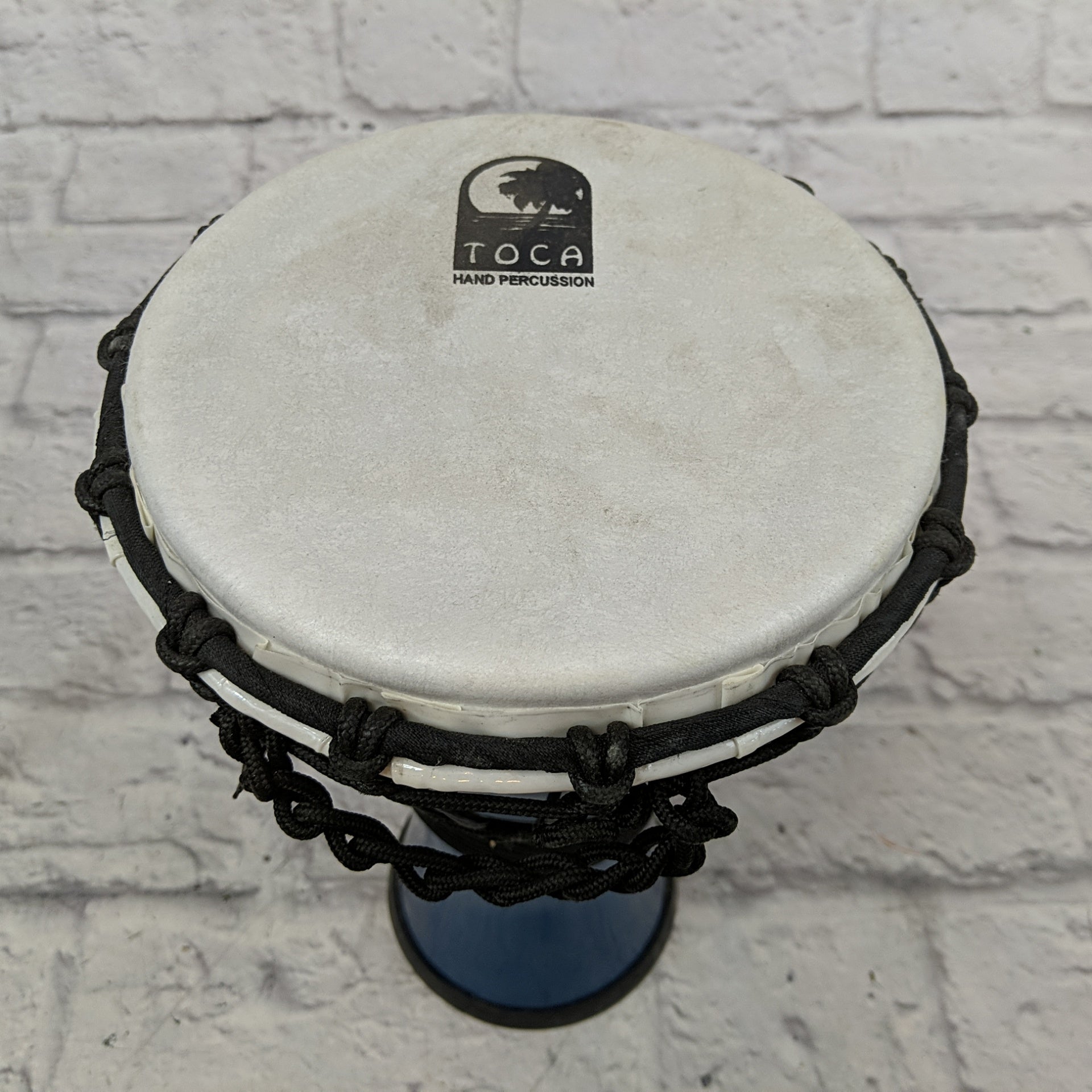 Toca TFCDJ-7MB Freestyle Colorsound 7-Inch Djembe - Metallic Indigo