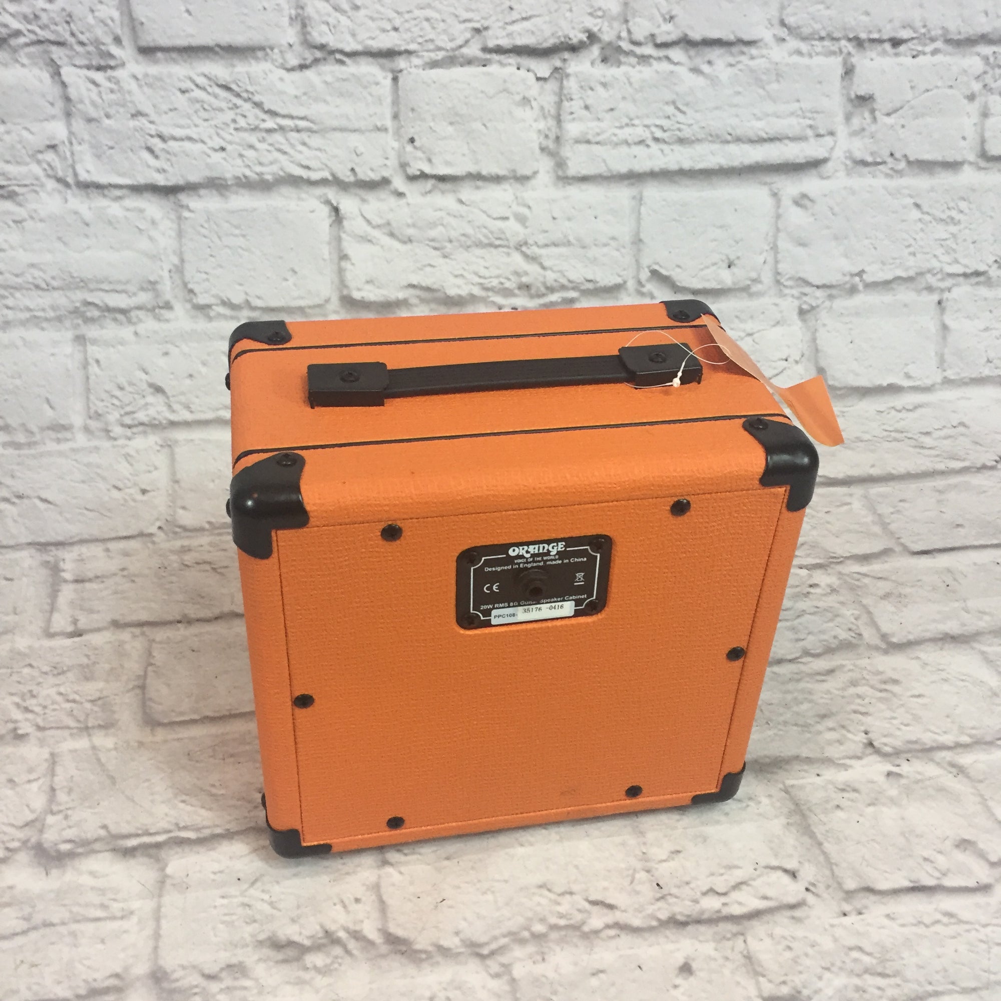 Orange PPC108 1x8" Closed-Back Guitar Speaker Cabinet