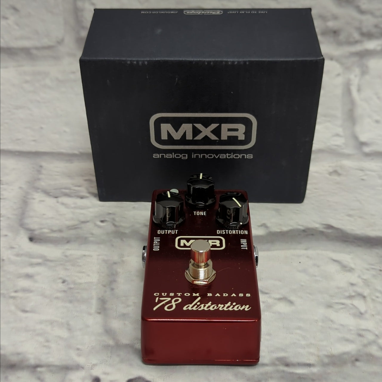 Dunlop MXR M78 Custom Badass 78 Distortion Pedal