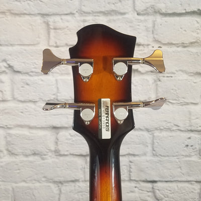 1990's Fernandes Vertigo 4-String Bass Sunburst