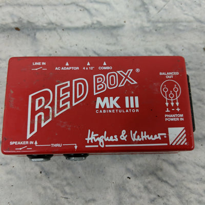 Hughes & Kettner Red Box MK III Cabinetulator Direct Box