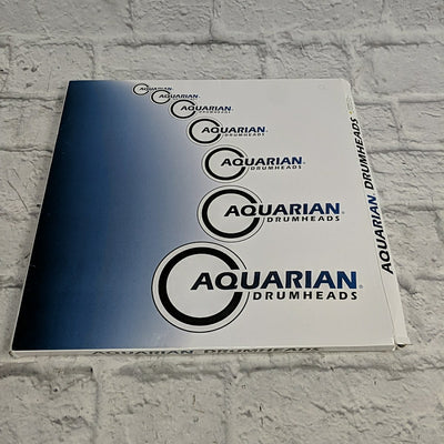 Aquarian 2pc Drum Heads - 18" and 14"