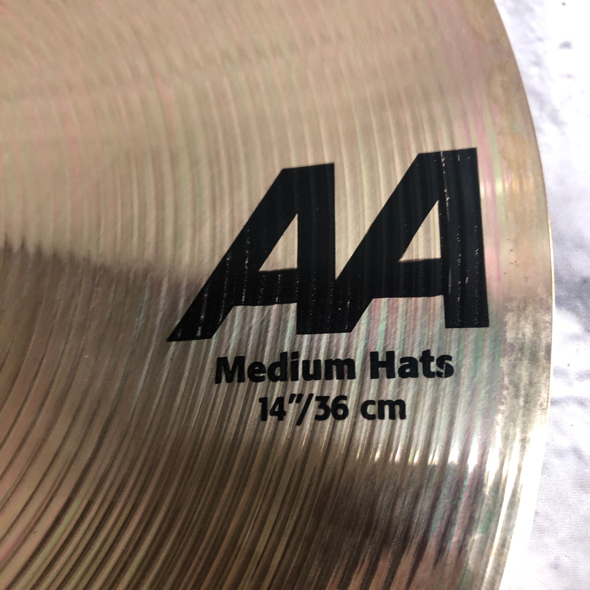 Sabian 14 AA Medium Hi Hat Cymbal Pair