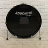 Starcaster 22" Bass Drum - Black Wrap