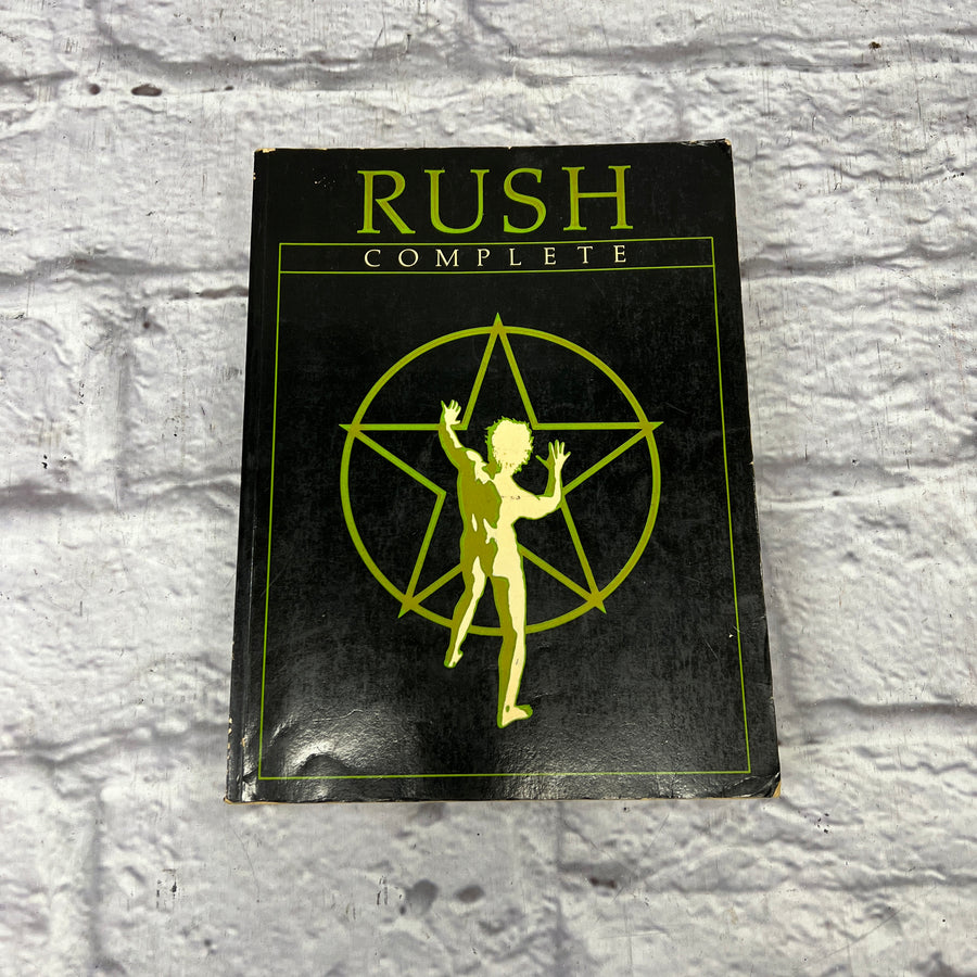 Vintage Rush Complete Guitar Vocal Book with Chord Diagrams