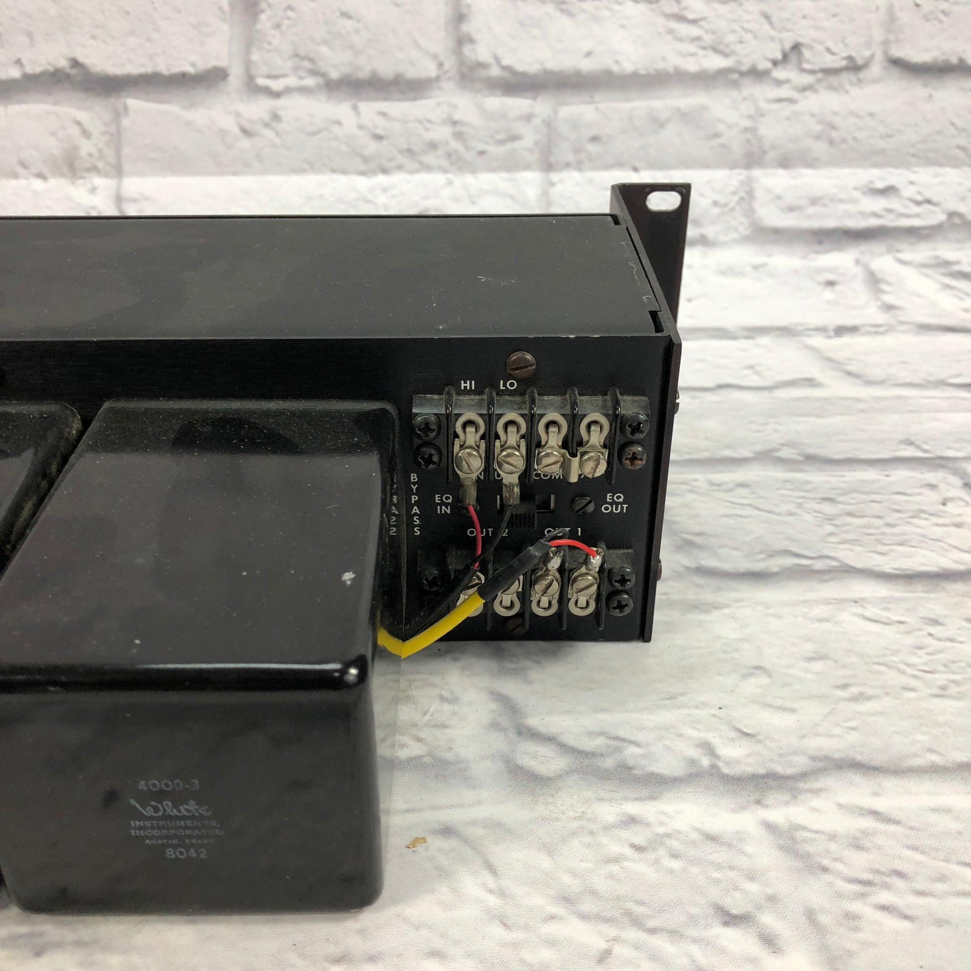 White Instruments Series 4000 4001 Active Equalizer