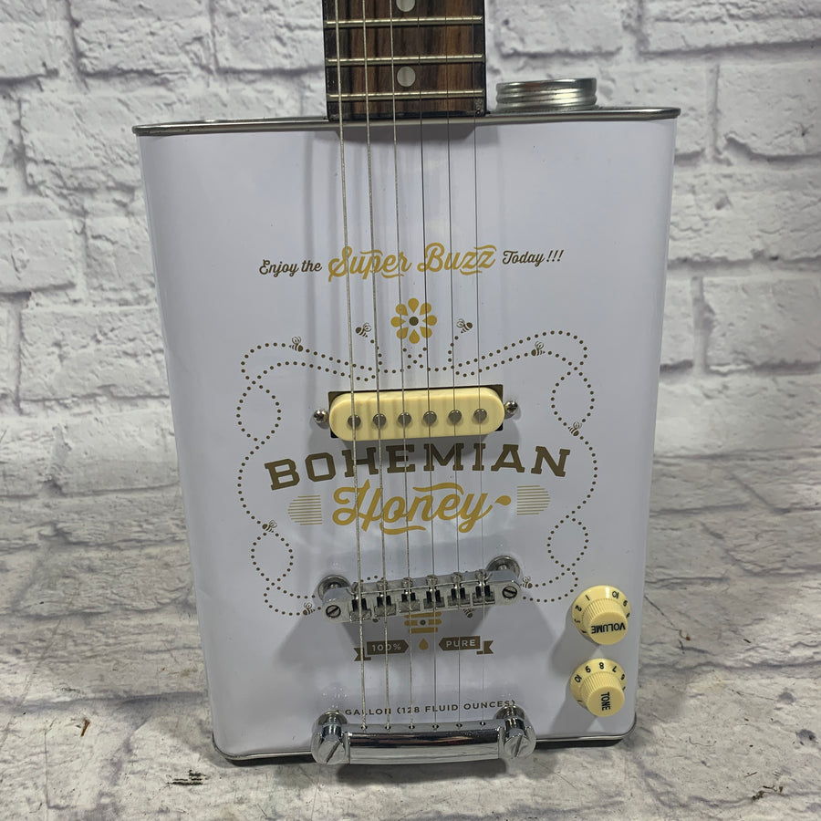 Bohemian Guitars Oil Can Super Buzz Honey Electric Guitar