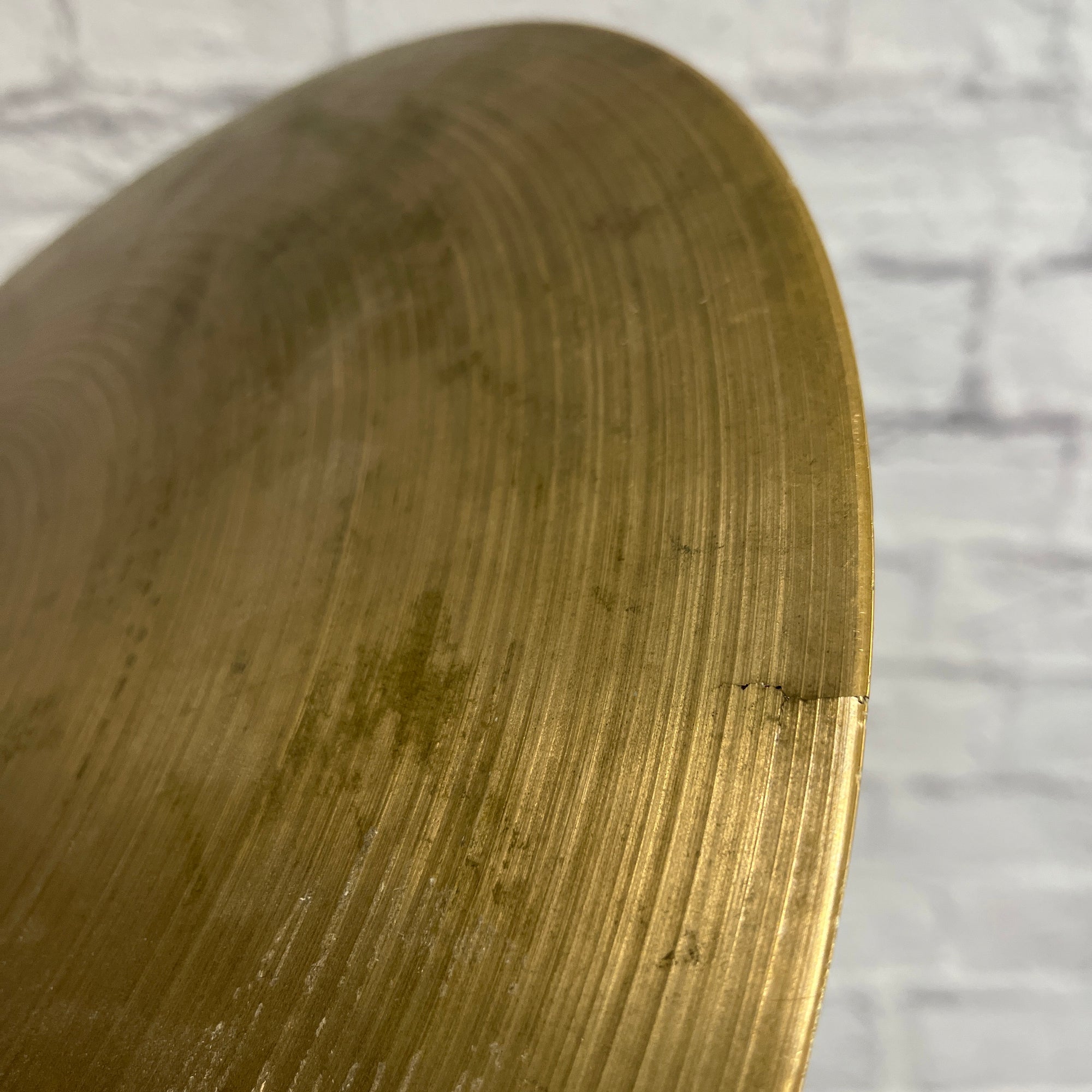 Zildjian CRACKED Crash Cymbal AS IS