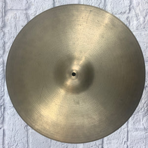 Vintage Zildjian 20 Ride Ghost Hollow Logo