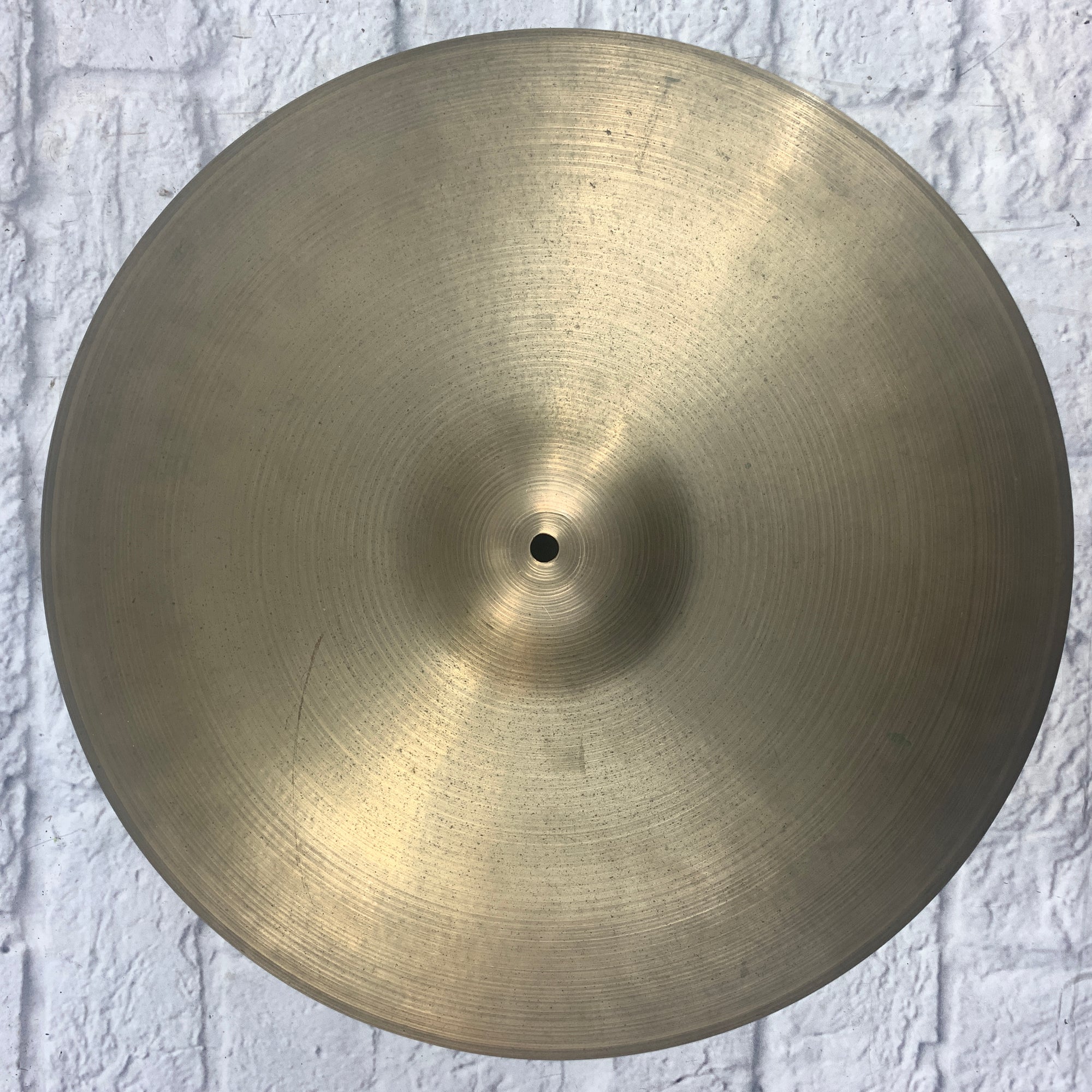 Vintage Zildjian 20 Ride Ghost Hollow Logo