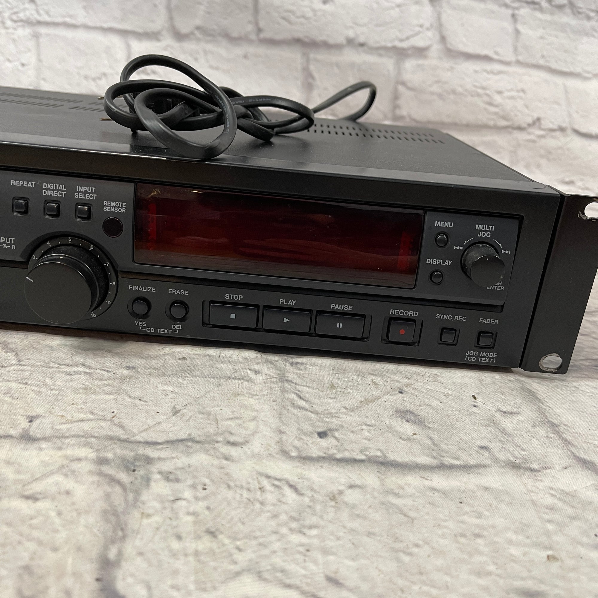 Tascam CD-RW750 CD Rewritable Recorder w/ Rack Ears