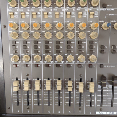 Tascam M1508 8 Channel Mixer with Grundorf Case