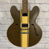 Epiphone Tom Delonge Signature ES-333 Olive Green w/ Stripe