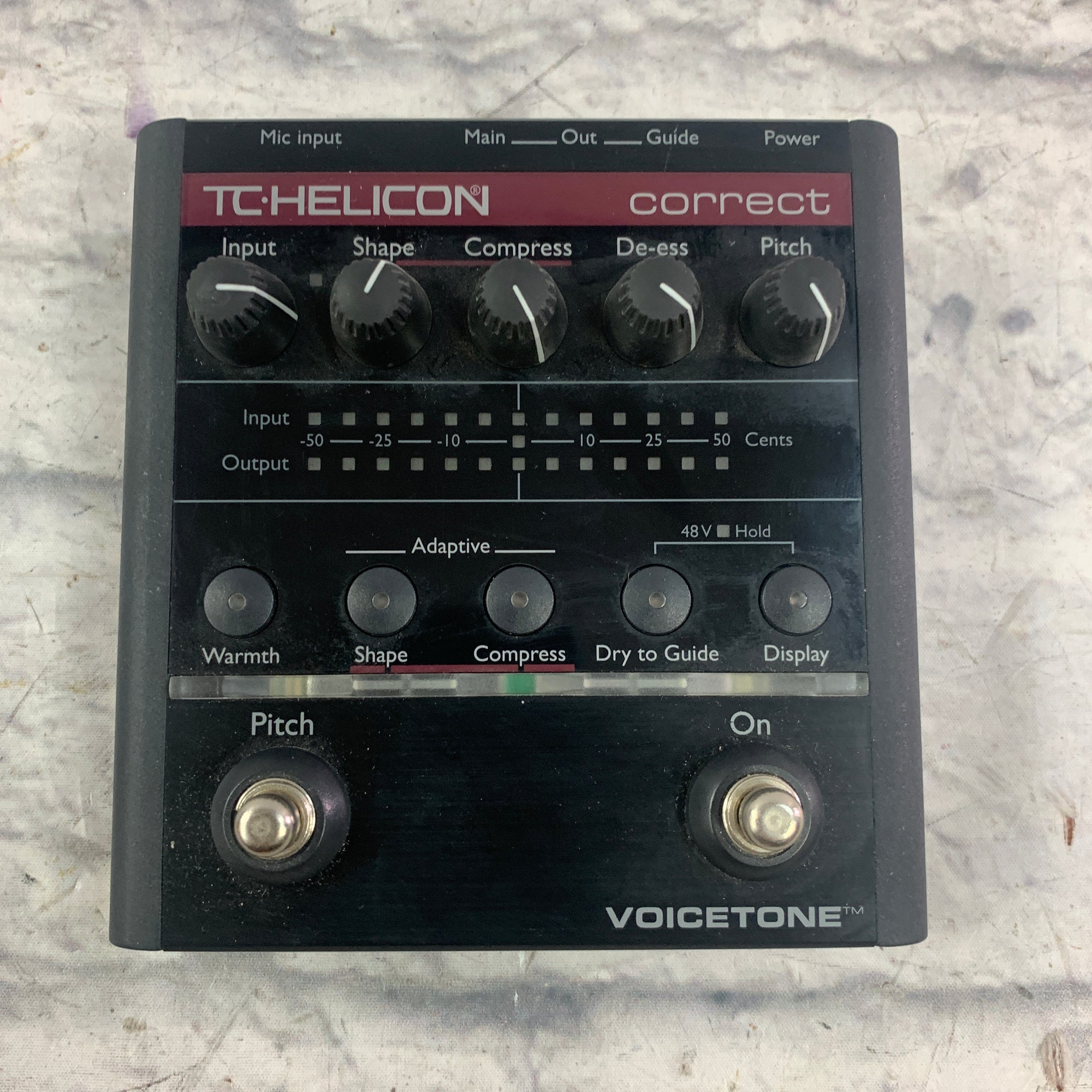TC Helicon Voicetone Correct Pitch Correction and Vocal Effect