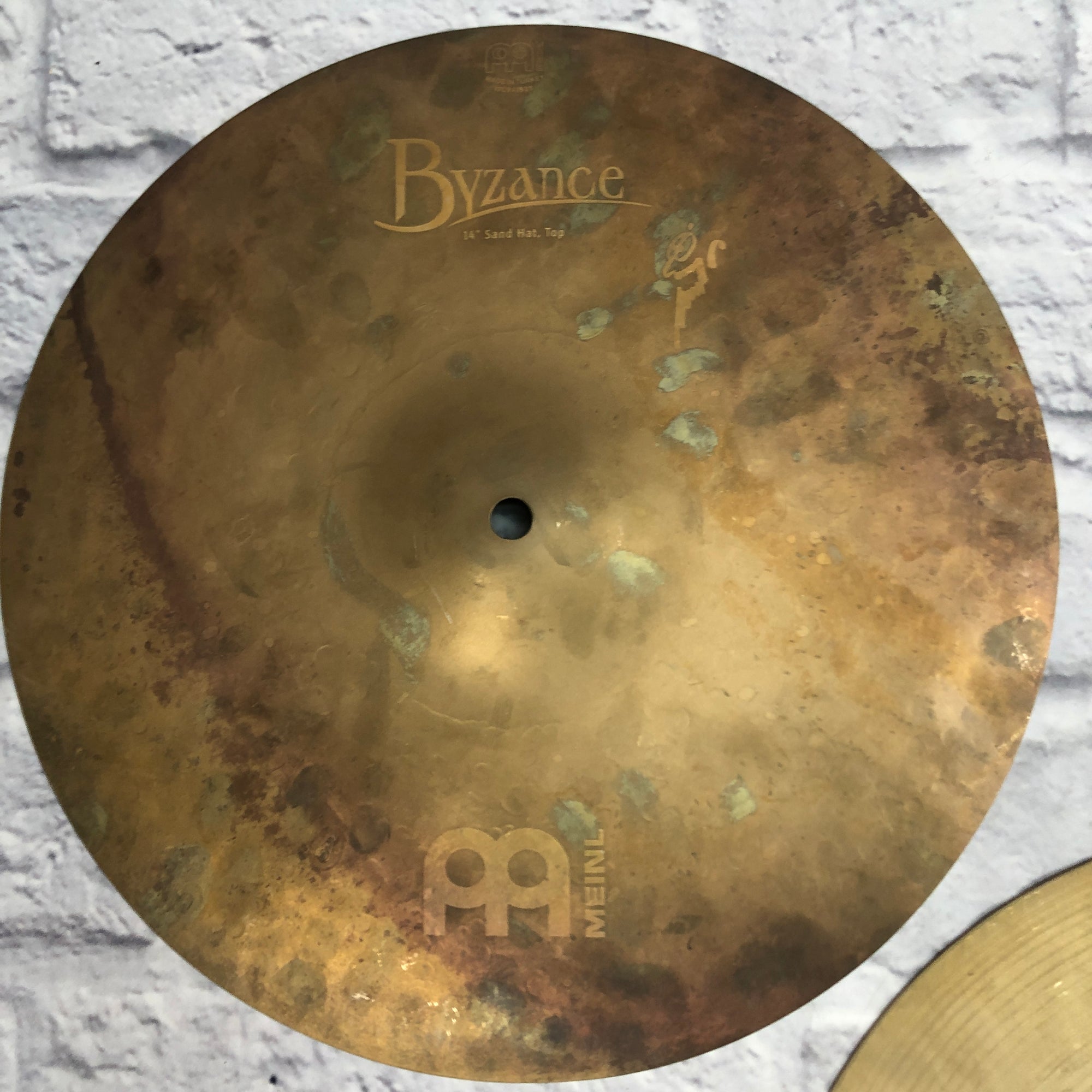 Meinl 14in Byzanze Sand Hi Hat Cymbal Pair