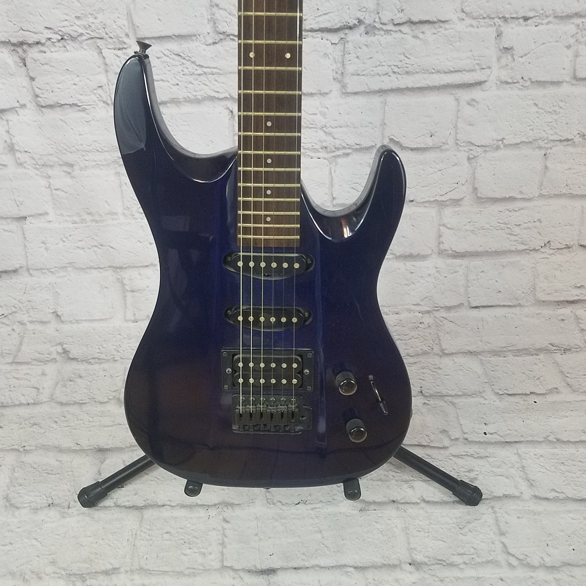 Aria Pro II Magna Series MA-15 Black Electric Guitar - Evolution Music