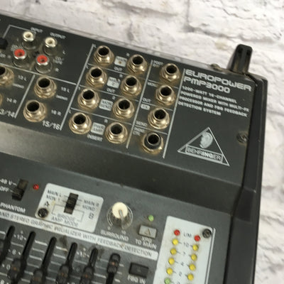 Behringer Europower 16 Channel PMP 3000 Powered Mixer