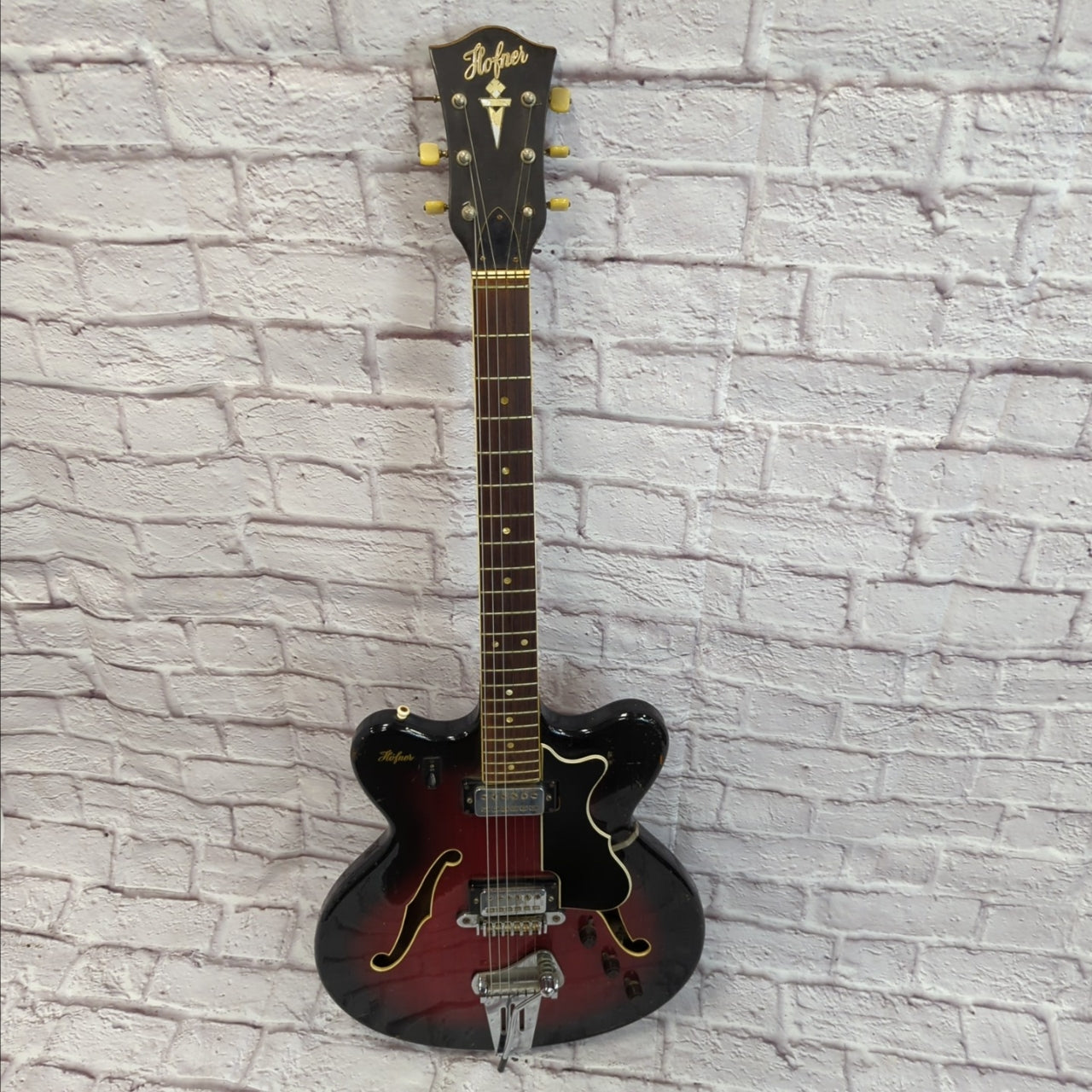 Hofner Vintage 1960s 4600 Verithin Hollow Body Electric Guitar