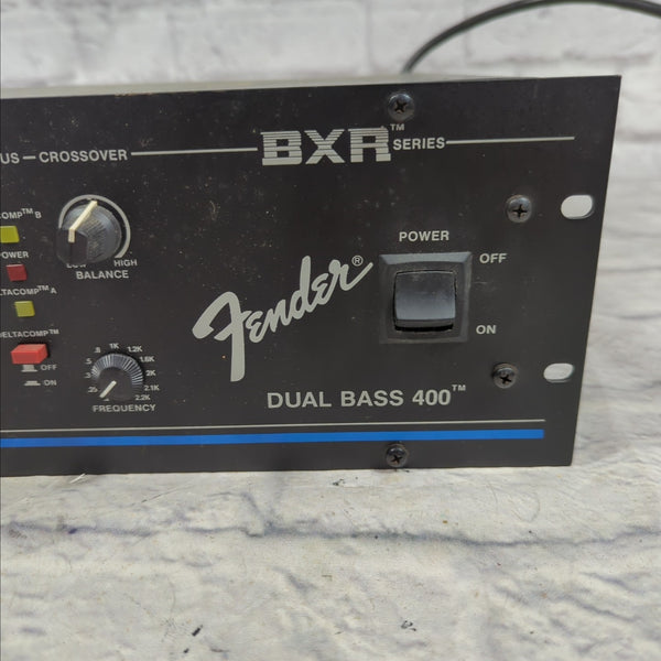 Fender BXR Dual Bass 400 Bass Head Evolution Music