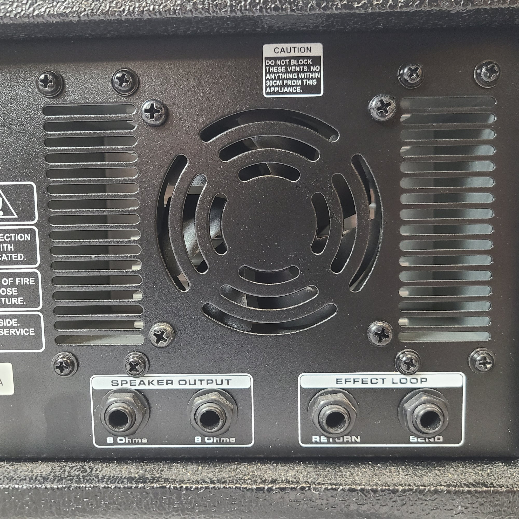 SHS Audio SPM-6150 6 Channel 150 Watt Powered Mixer with Delay