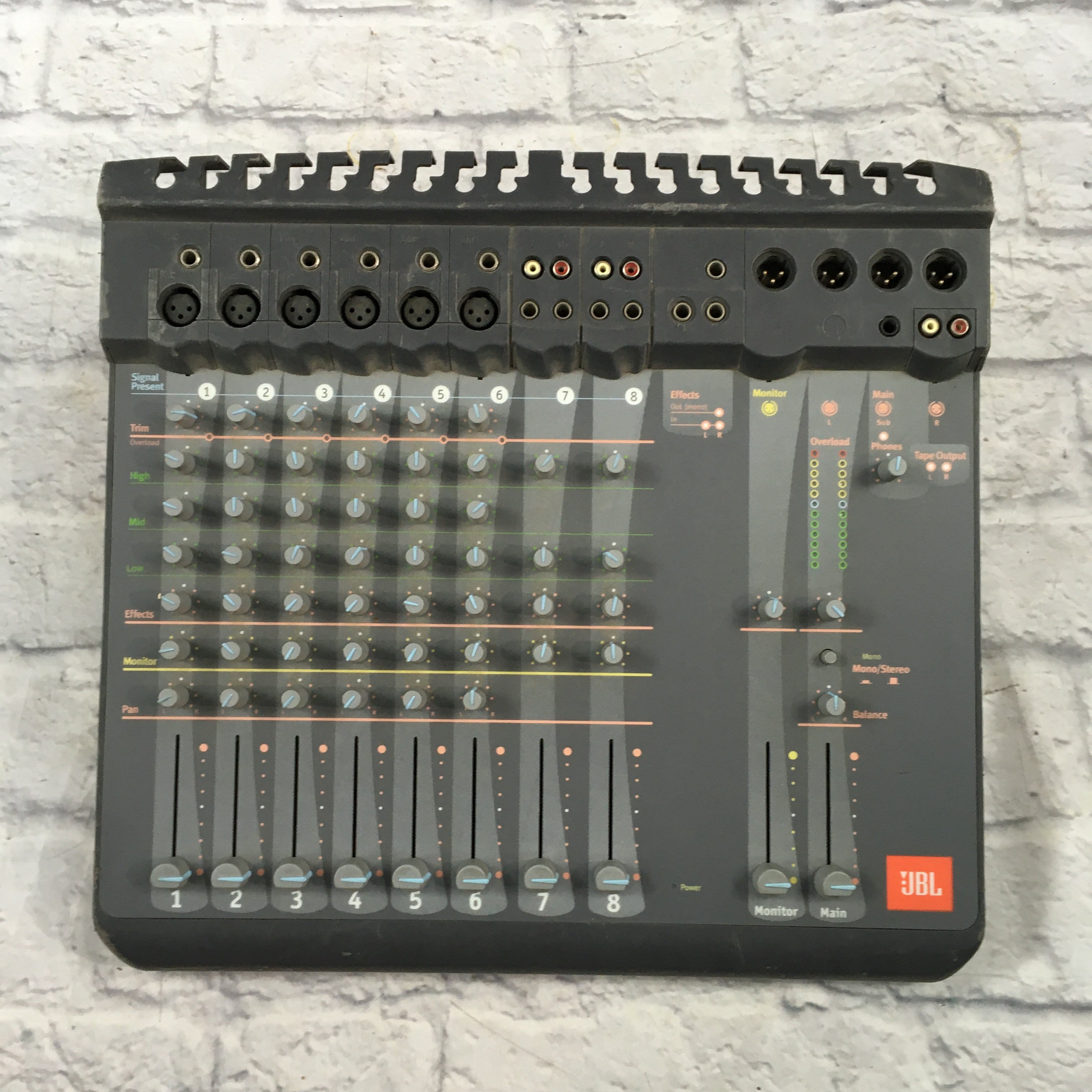 JBL Eon Music Mix 8ch Mixer - Evolution Music