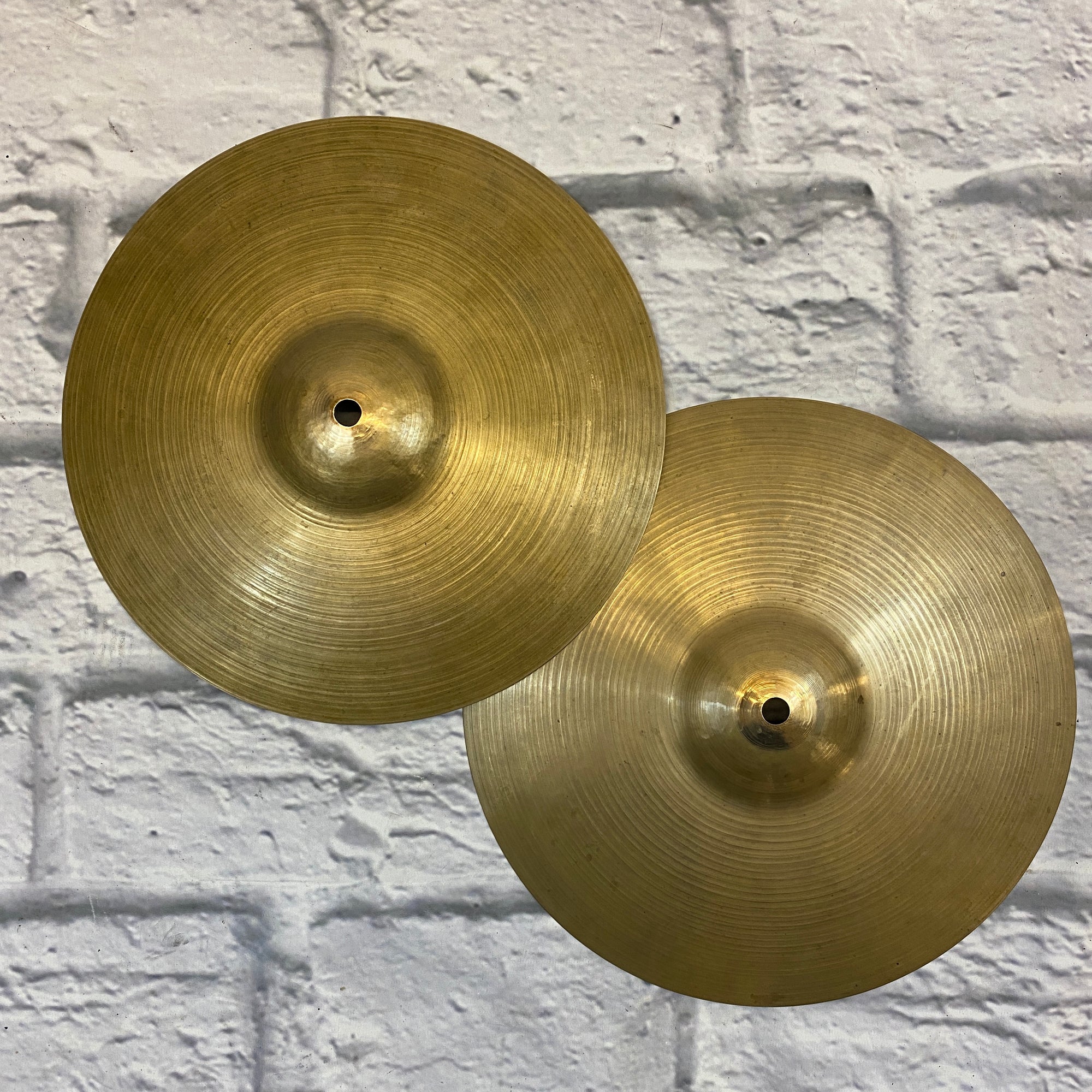 Vintage Alejia 12in Hi Hats 1940's-1950's - Evolution Music