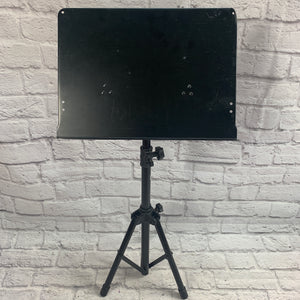 Unknown Black Music Stand