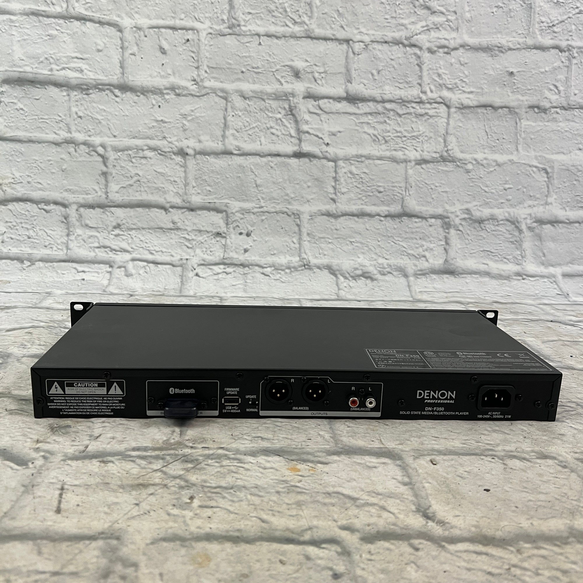 Denon DN-F350 Solid State Media Player / Bluetooth Rack Unit