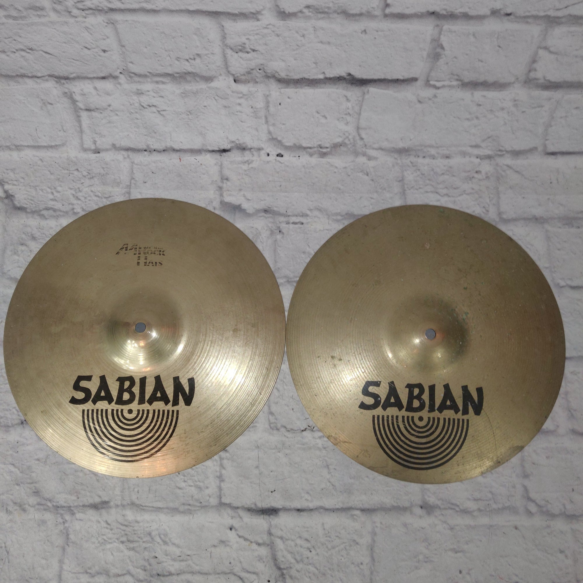 Sabian AA Rock 14 Hi Hat Cymbal Pair
