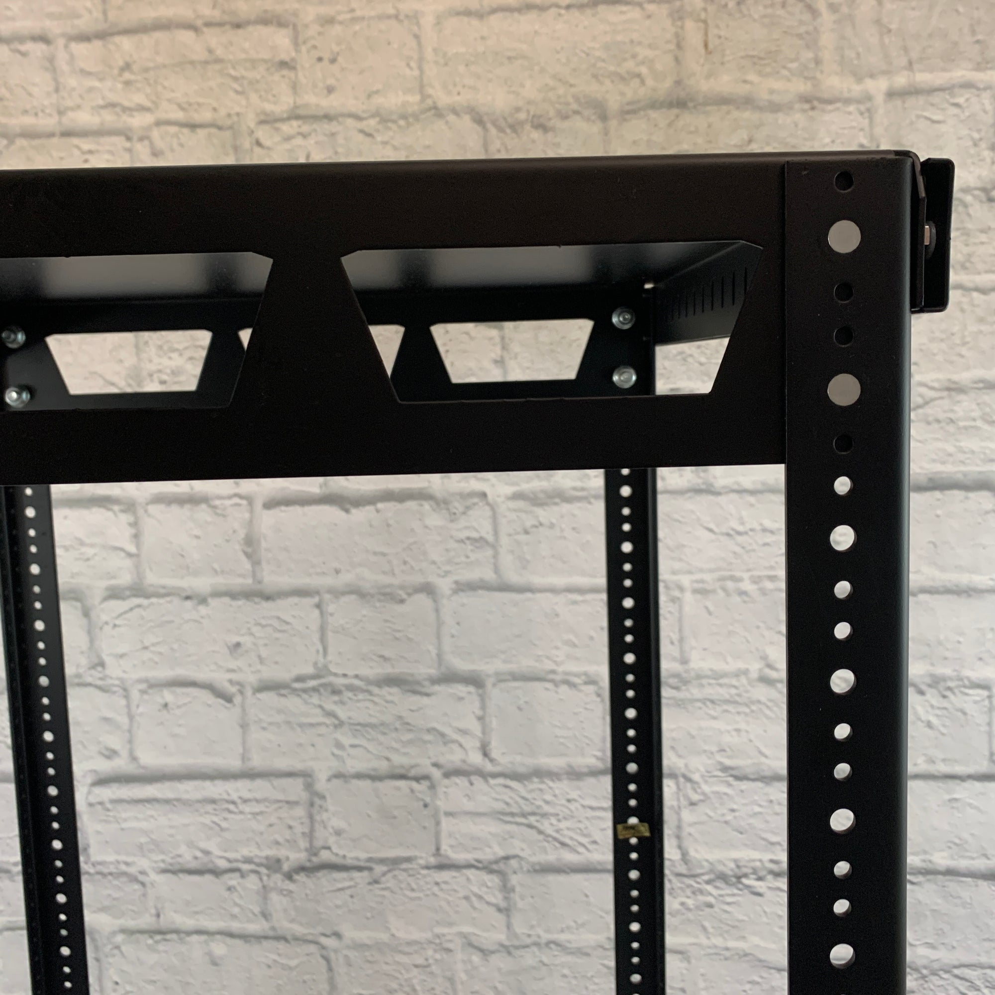 Unbranded Rolling 42" Tall 24U Studio Rack