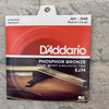 D'Addario EJ74 Medium Gauge .011-.040 Mandolin Strings