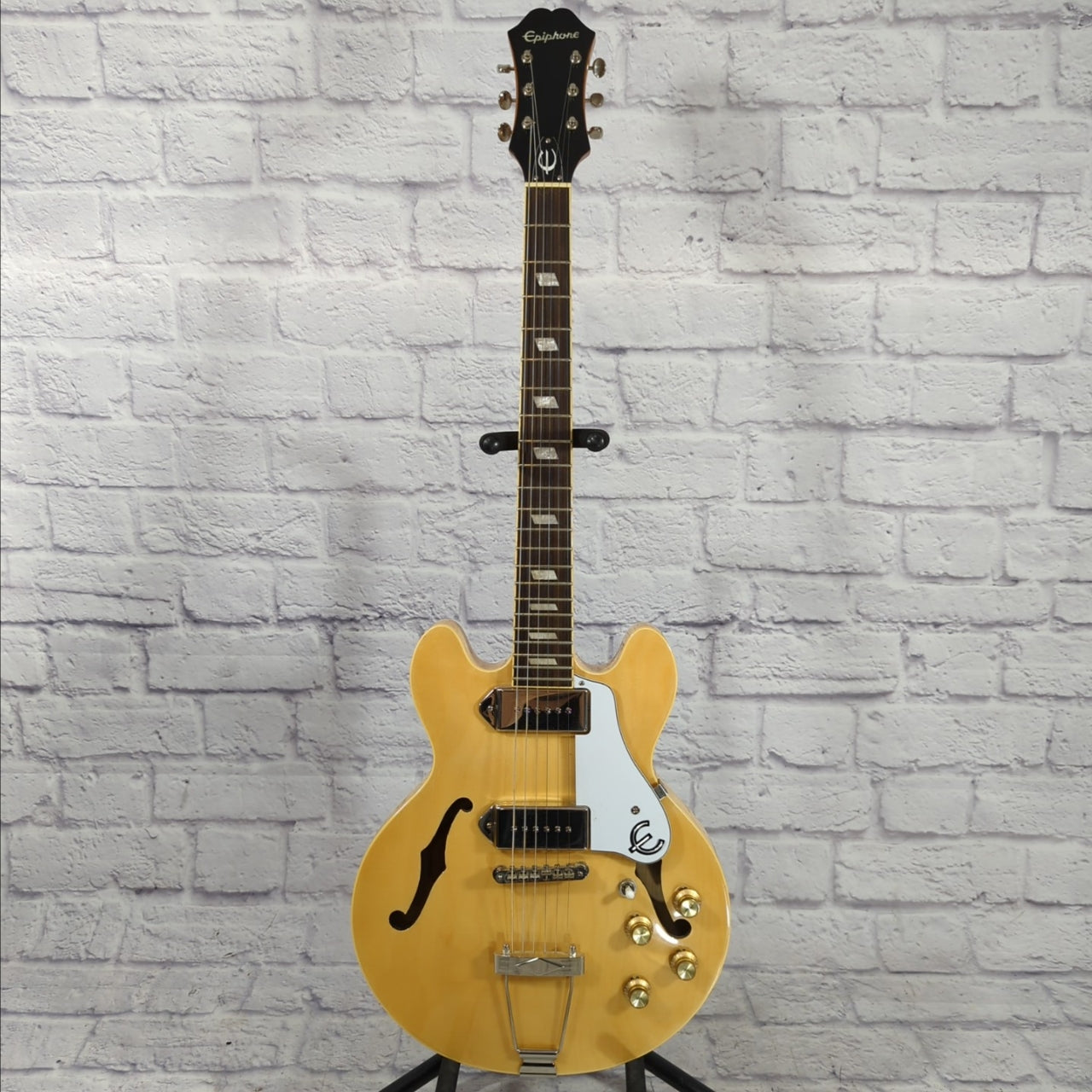 Epiphone 2016 Casino Coupe Natural Finish Hollow Body Electric
