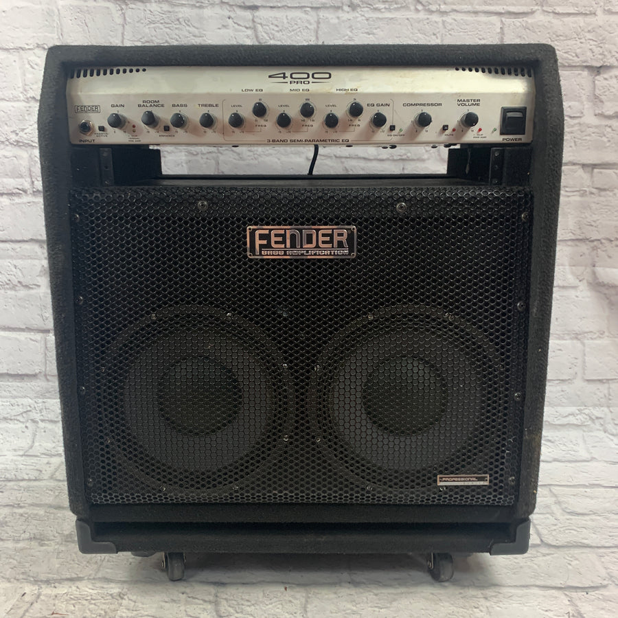 Fender 400 Pro Bass Combo Amp Head and Cab