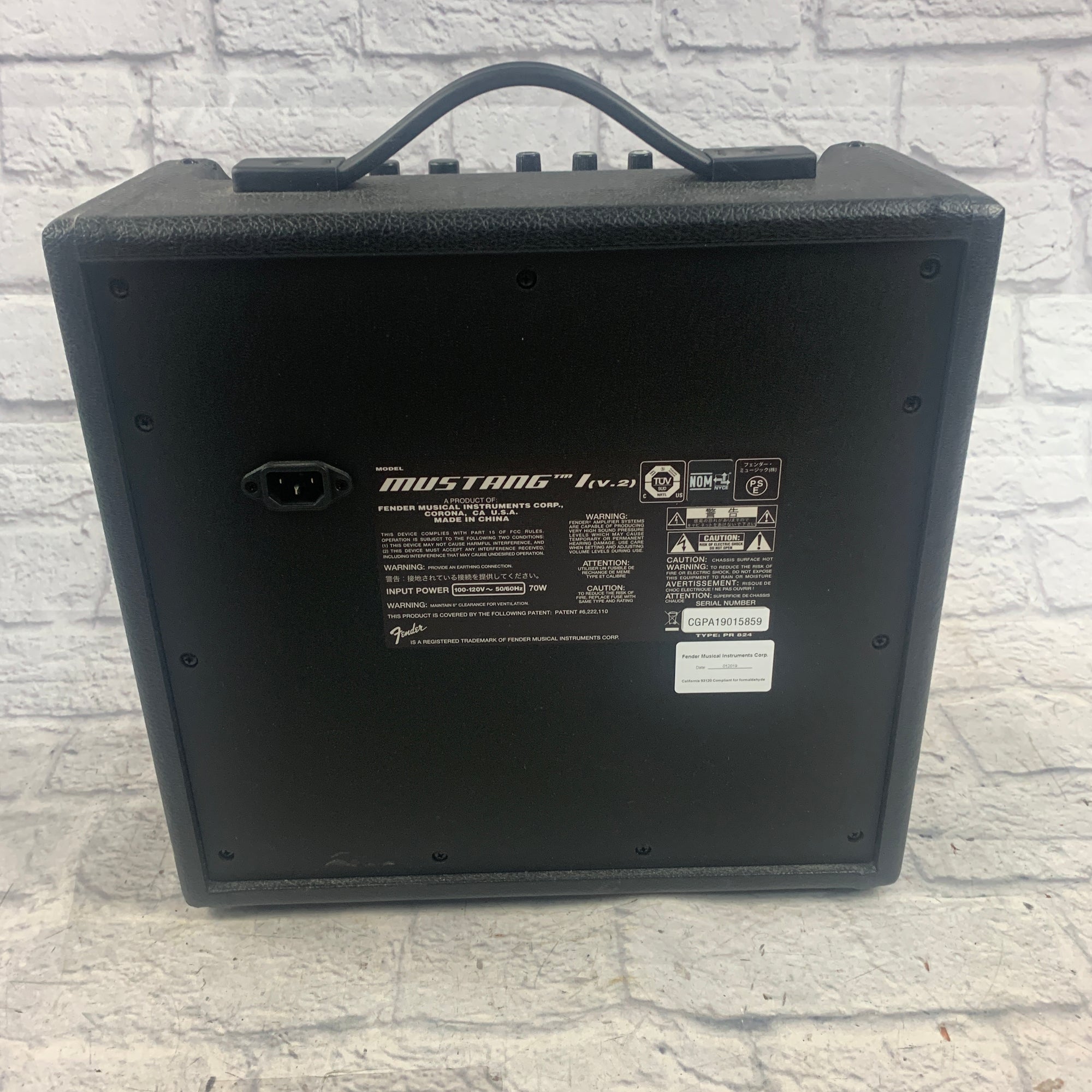 Fender Mustang 1 Combo Amp