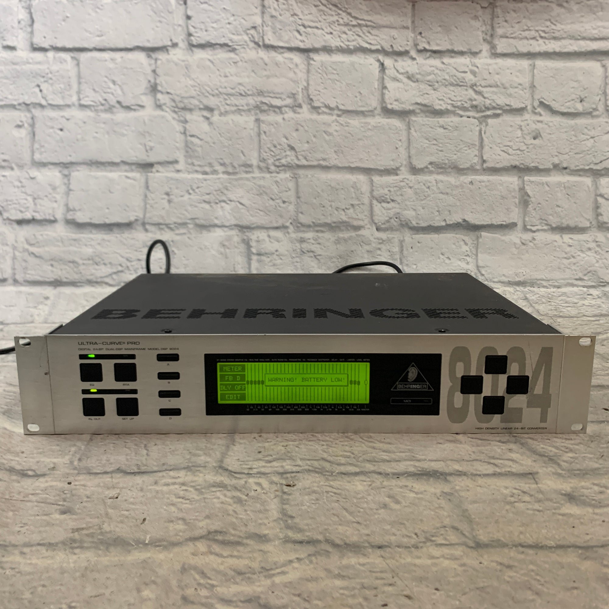 Behringer Ultra-Curve Pro Digital Dual-DSP Model 8024 AS IS