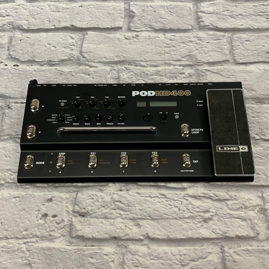 Line 6 POD HD400 Multi-Effect and Amp Modeler