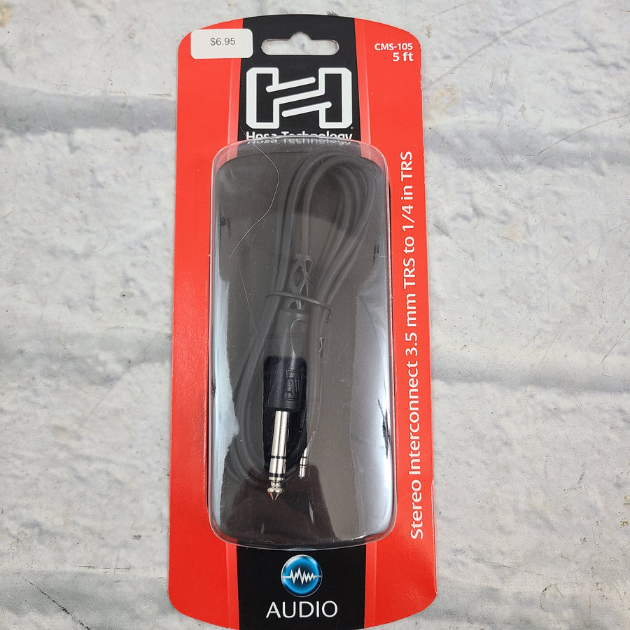 Hosa 10ft Stereo Interconnect 3.5mm TSR to 1/4 In TRS