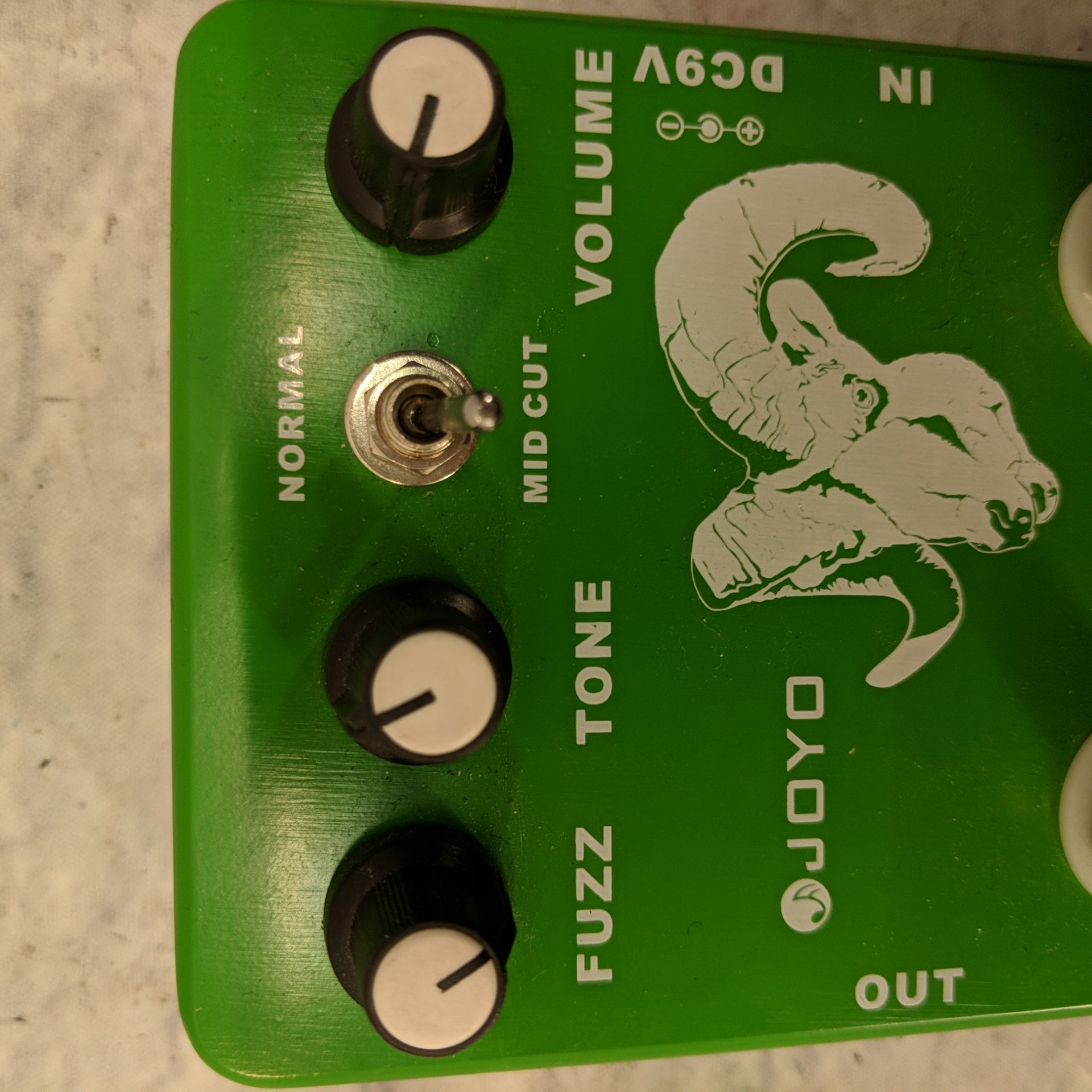 joyo fuzz pedal Joyo JF-12 Voodoo Octave Fuzz Pedal