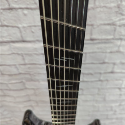 Schecter C-7 Silver Mountain Multi-Scale 7 String Electric Guitar